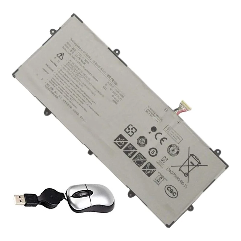 amsahr AAPBTN6QB-05 Replacement Battery for SAMSUNG AAPBTN6QB, 900X5N, NP900X5N, NT900X5N-X78LSeries - Includes Mini Optical Mouse ()