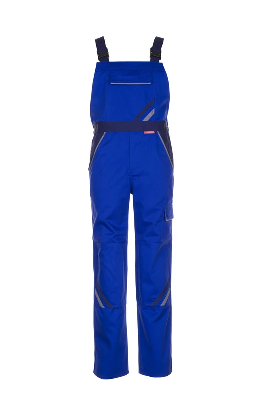 Planam 2330024 Size 24 "Highline Dungarees - Royal/Marine Blue/Zinc