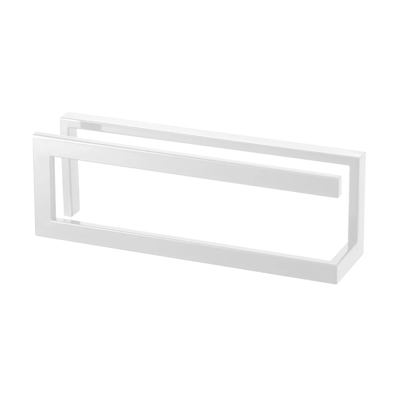 Yamazaki 6461 LINE Slipper Rack, white, Steel, Minimalist, 42 x 10.5 x 14 cm - Image 1