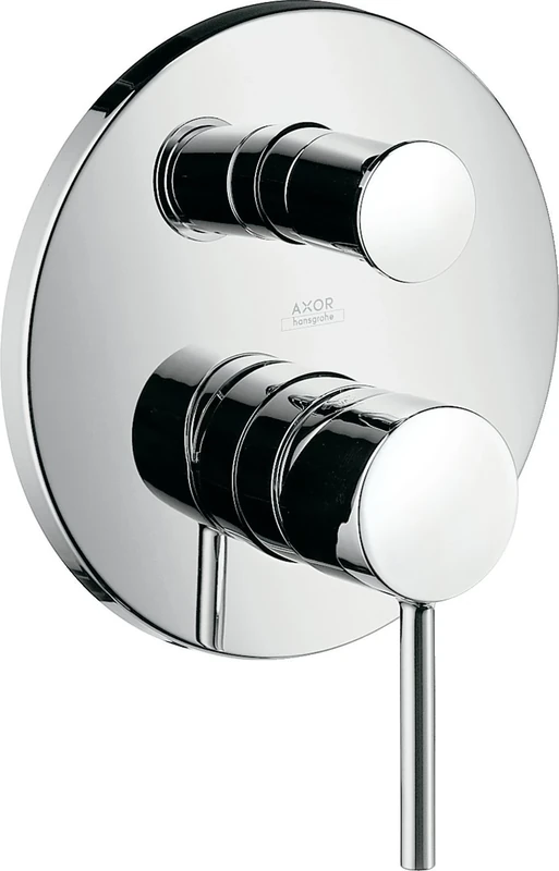 Hansgrohe Axor Starck 10416000 Final Assembly Set of Bathtub Fittings for Flush-Mounting Chrome-Plated
