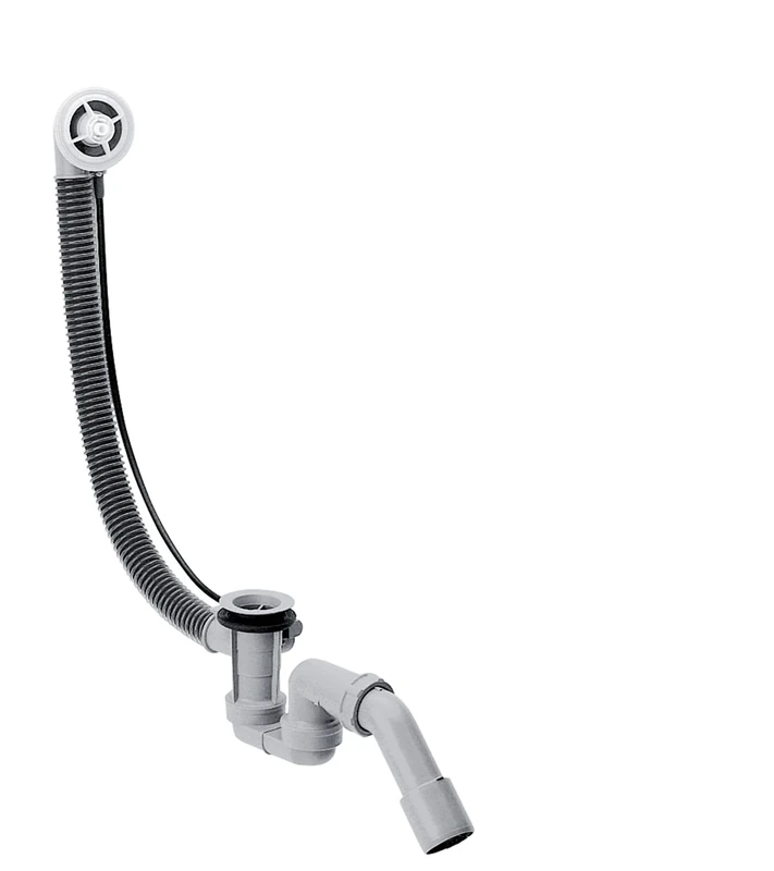 hansgrohe Flexaplus Basic Set for Waste and Overflow Set for Standard Bathtubs