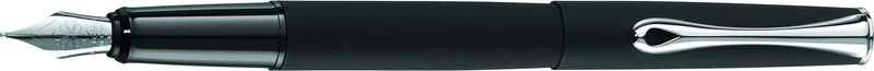 Diplomat - Esteem - Fountain Pen in Stainless Steel - Matte Black - Resistant and Elegant - High End - 5 Years Warranty