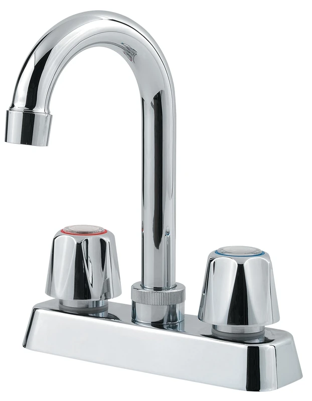 Pfister Pfirst Series 2-Handle Bar/Prep Kitchen Faucet, Polished Chrome