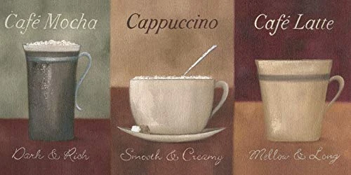 The Art Group Mandy Pritty (CafÃ) -Canvas Print 50 X 100cm, Wood, Multi-Colour, 50 x 100 x 1.3 cm