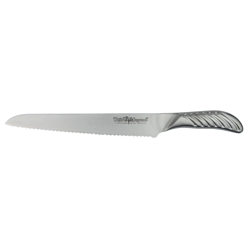 Tojiro Supreme Bread Knife 24cm FD-925, Silver