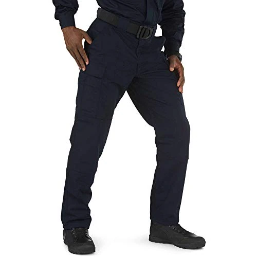 5.11 Tactical Men's Taclite TDU Professional Work Pants, Polyester-Cotton Fabric, Style 74280 Dark Navy