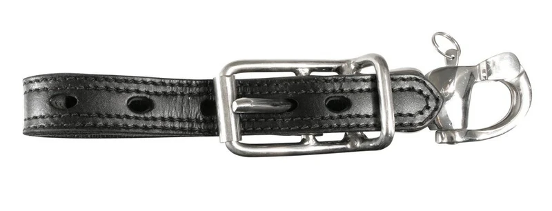 Strap with Patent Closure, Black Full