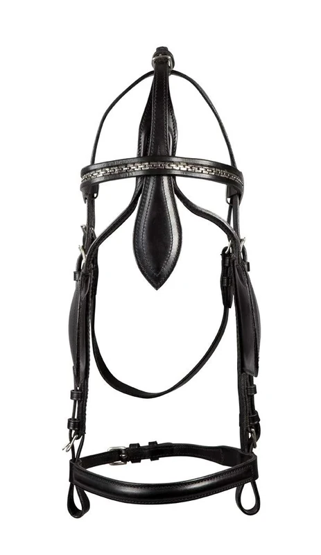 PFIFF Driving head piece standard with Scheukl, Black Cob