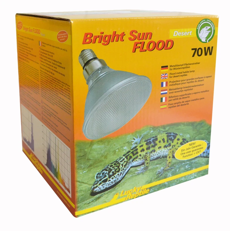 Lucky Reptile BSFD-70 Bright Sun Flood Desert, 70 Watt