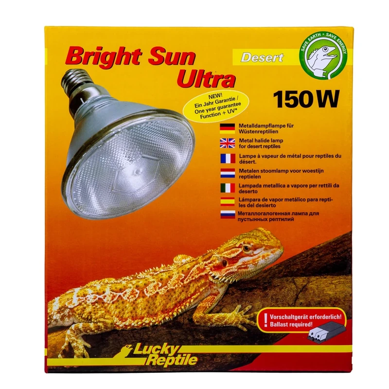 Lucky Reptile Bright Sun ULTRA UV Desert Bulb 150W