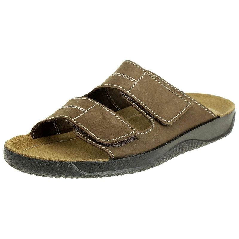 Rohde 1987 Soltau H Shoes Sandals Mules Leather Clogs, Brown, 9 UK