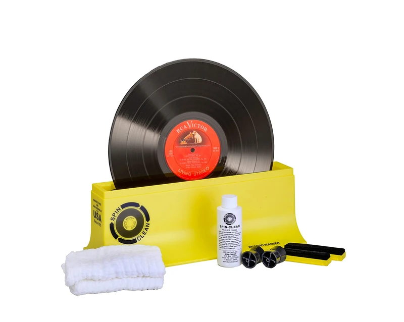 Spin-Clean 0837654769218 Vinyl Computer Cleaning Kit – Cleaning kit for vinyl Computers (Yellow) - Image 1
