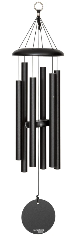 Corinthian Bells 30-Inch Windchime Black