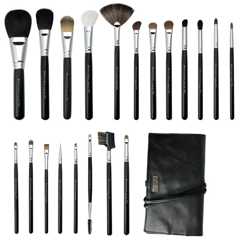 Royal & Langnickel Silk Pro 21-Piece Cosmetic Brush Set