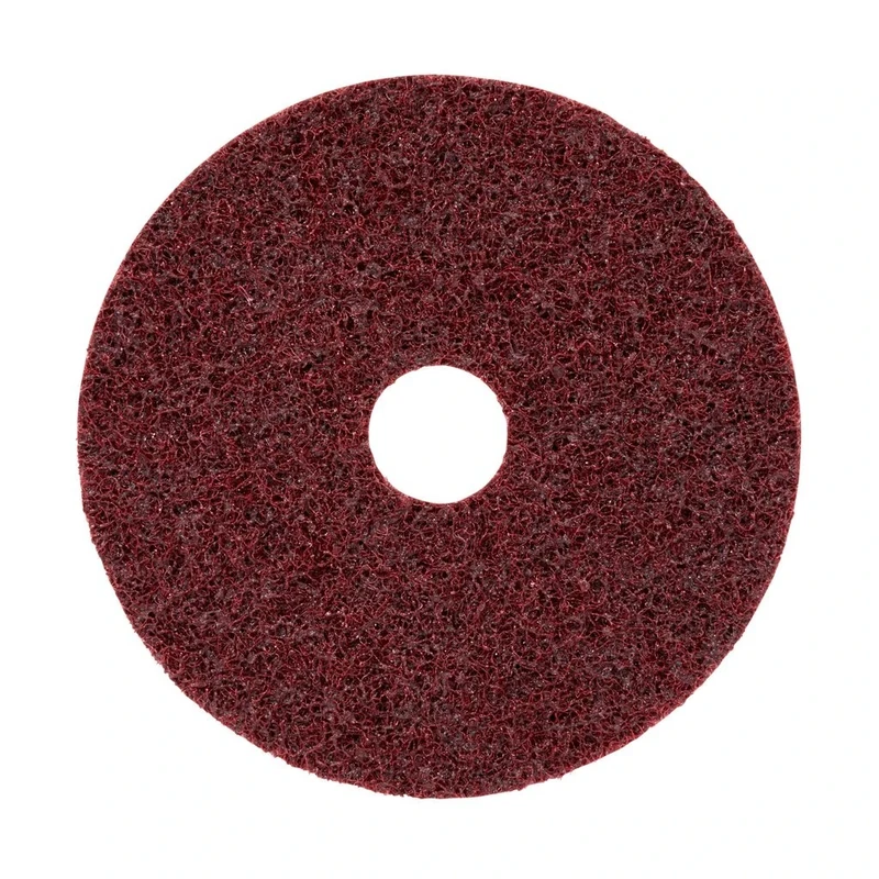Scotch-Brite Surface Conditioning Disc SC-DH, 115 x 22 mm, 1 Hole, A MED - Red, 1 Disc/Box