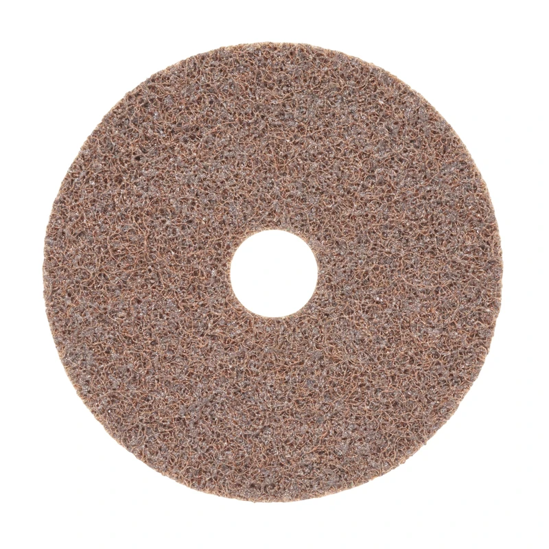 Scotch-Brite Surface Conditioning Disc SC-DH, 125 x 22 mm, 1 Hole, A CRS - Brown, 20 Discs/Box