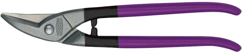 Bessey D407-300L Left Cutting HSS Punch Snips, Purple/Grey
