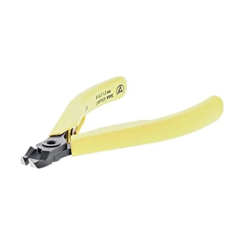 Bahco 8211 20 Degree "80 Series" Oblique Cutter with Short Head, Black/Yellow,