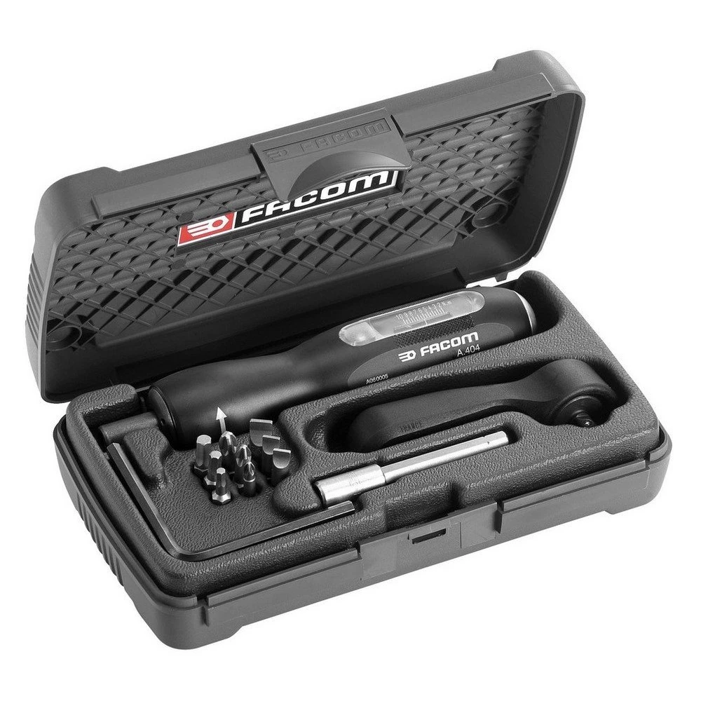 FACOM A.404J2 Series A.J2 Torque Screwdriver Set, PL.435 Tray