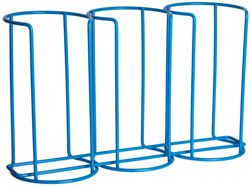 Bel-Art Poxygrid 60mm Contact Plate/Petri Dish Rack; 3¼ x 9⅝ x 5½ in, 30 Places (F18979-0002)