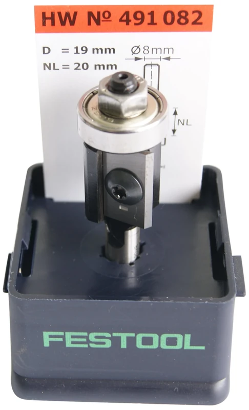 Festool Placas reversibles de la fresa de enrasado HW S8 D19/20WM Z2