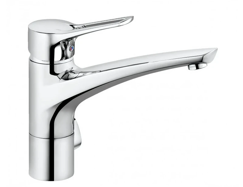 Kludi 39 906 05 62 Chrome MX DN 15 Kitchen Sink Tap - Grey