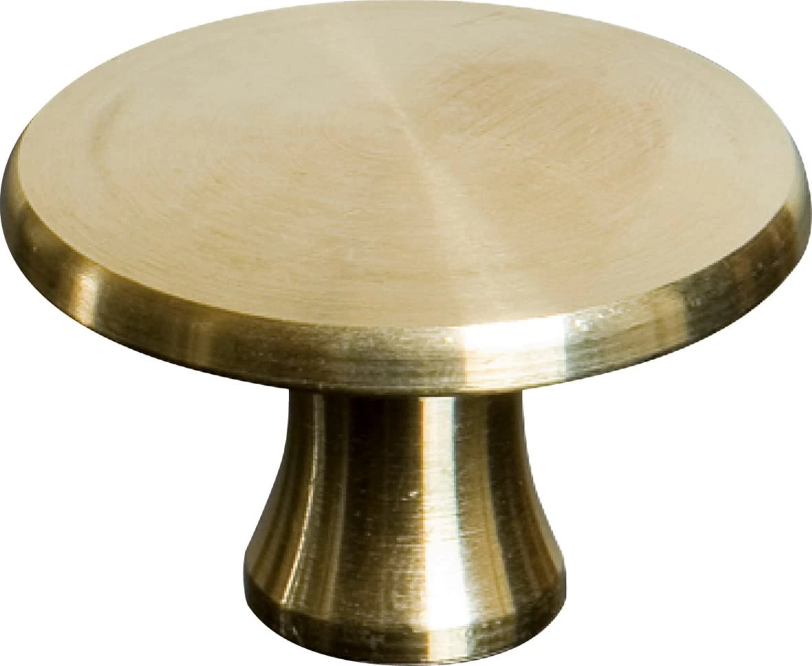 STAUB Nickel lid-knob Round Large,Gold,17,5x13,5x11,0 cm