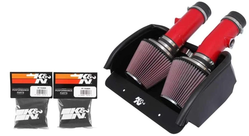 K&N 69-2527 Washable and Reusable TTR Car High Performance Air Filter System