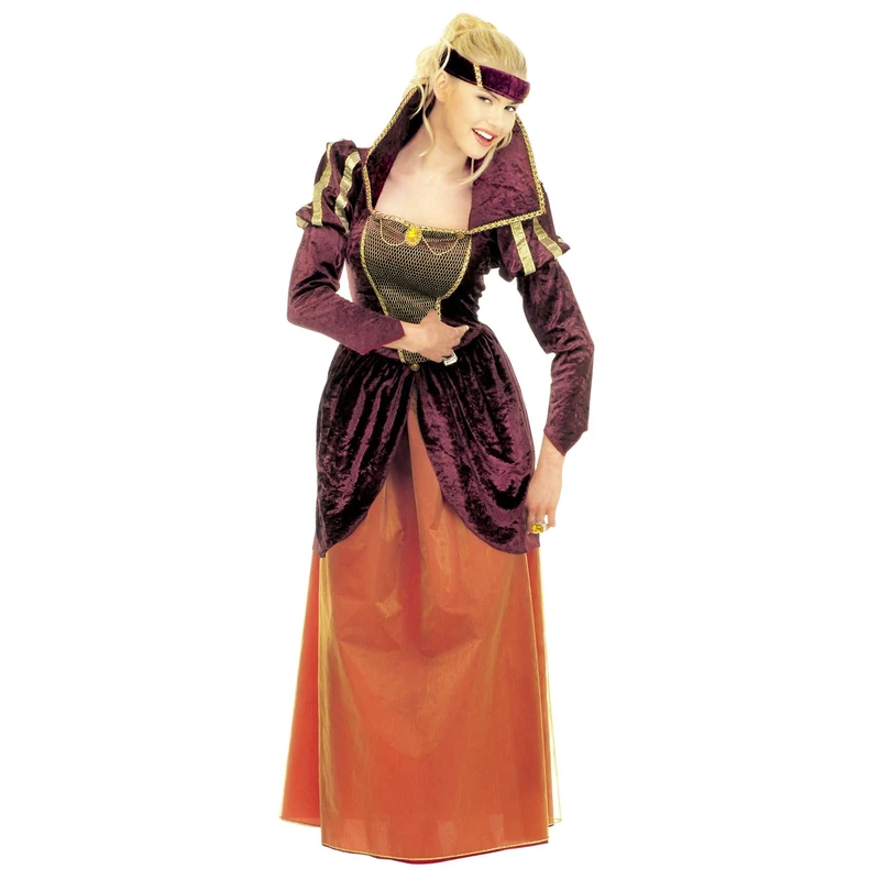 W WIDMANN MILANO Ladies Medieval Queen Costume - Size S