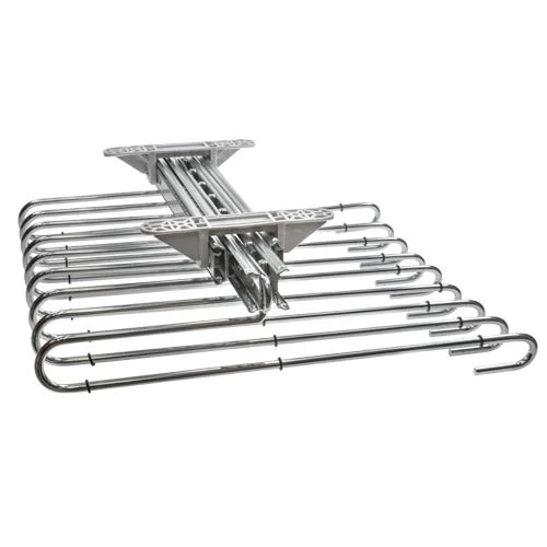Prestige TOTAL WARDROBE EXTRACTION PANEL WITH 11 CHROME STEEL HANGERS 0