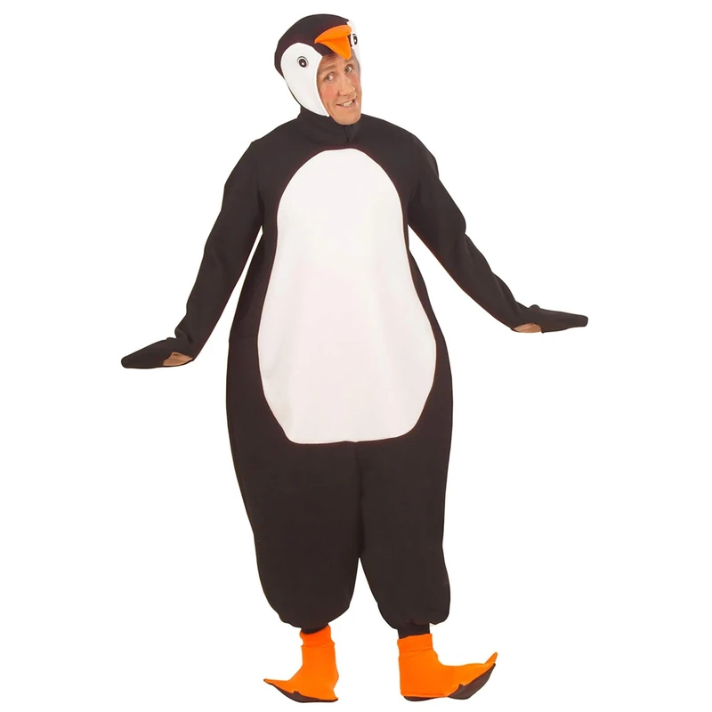 Mens Penguin Costume Small UK 38/40" for Animal Jungle Farm Fancy Dress - Image 1
