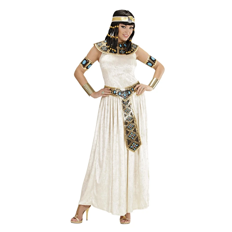 Ladies Egyptian Empress Costume Large UK 14-16 for Ancient Egypt Fancy Dress
