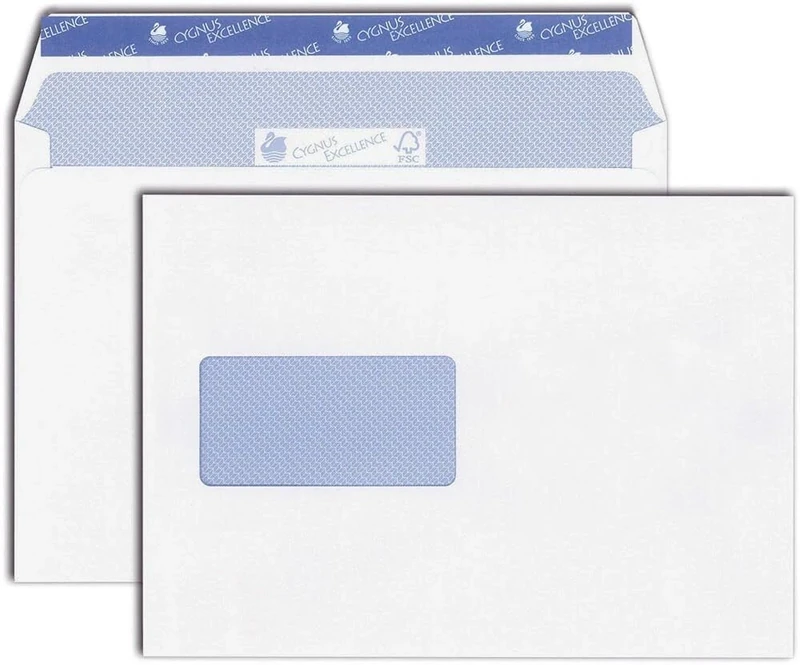 Mailmedia 256010 Mayer Kuvert Envelopes 500 Sheets, White