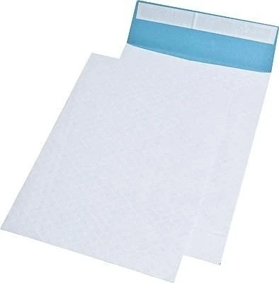 Mailmedia 391080 Envelope B4, Fibre-Reinforced, White/Blue - Image 1