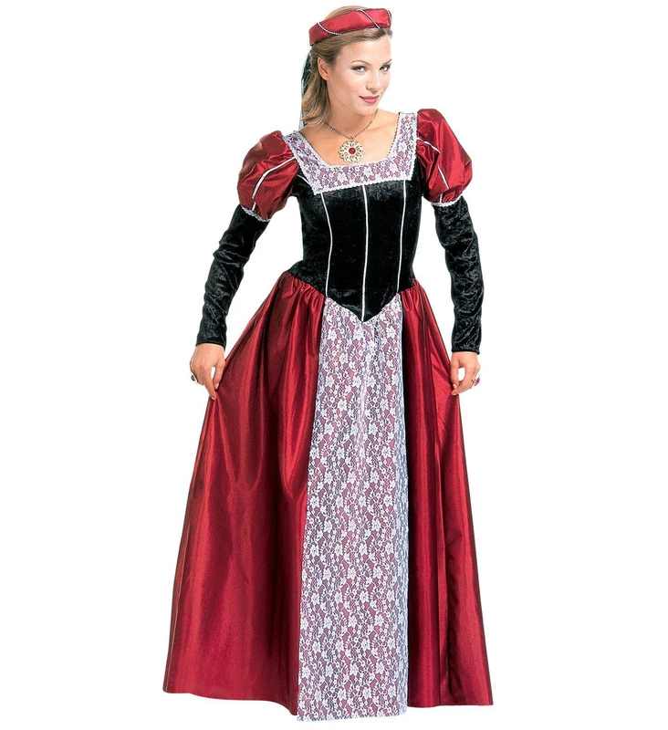 Ladies Castle Beauty Costume Medium UK 10-12 for Medieval Royalty Fancy Dress