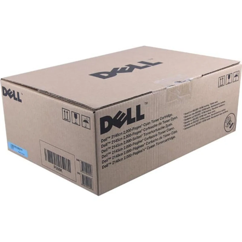 Dell Standard Capacity Cyan Toner Cartridge for Dell 2145cn Colour Laser Printers (Yield 2,000 Pages)