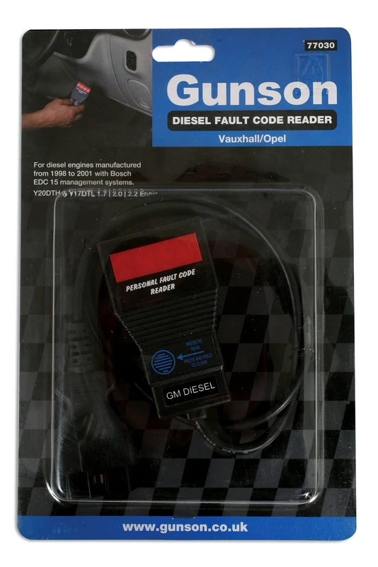 Gunson 77030 Fault Code Reader - GM Diesel