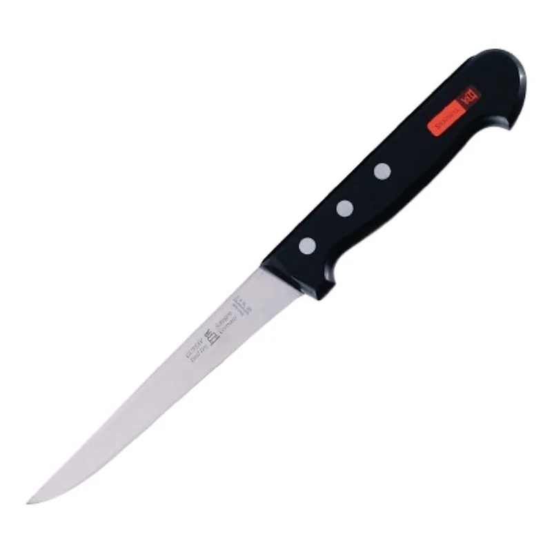 Gustav Emil Ern L013 Boning Knife, Riveted Handle, Black