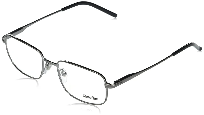 Sferoflex 0Sf2197, Eyeglass Frames for Men, Brown (Gunmetal), 52