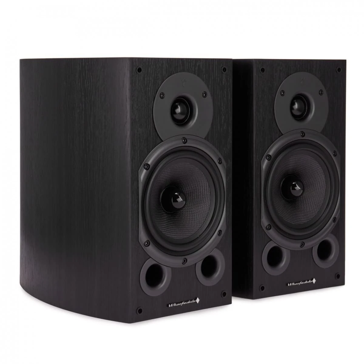 Wharfedale Diamond 9.1 Bookshelf Speakers 100W - Black (Pair)