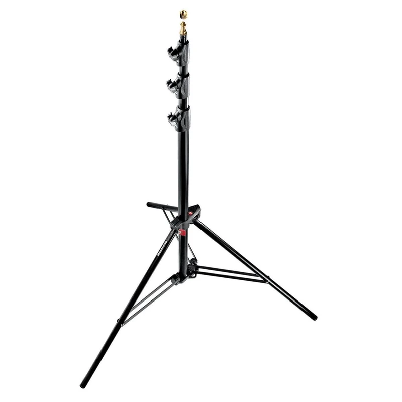 Manfrotto 1004BAC-3 Tripod - 3 kg, Aluminium, Black