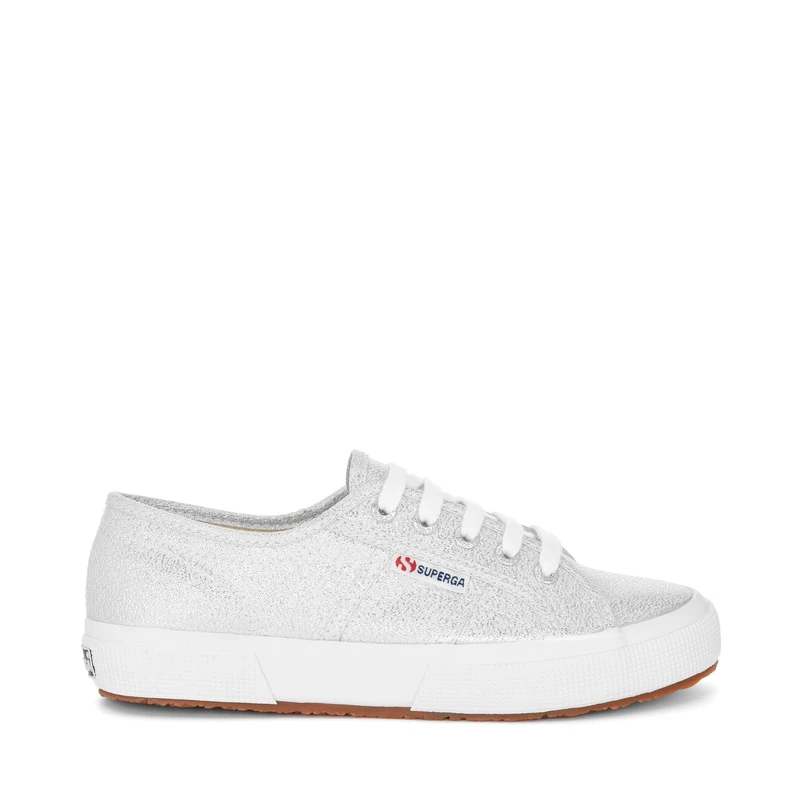 Superga Women's 2750-lamew Low-Top Sneakers, Silver, 7 UK