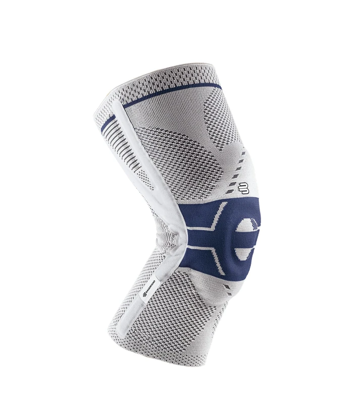 Bauerfeind - GenuTrain P3 - Patella Knee Support - For Misalignment of the Kneecap - Right Knee - Size 6 - Color Titanium