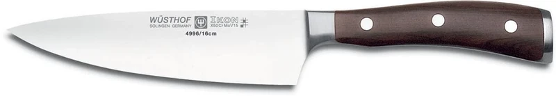 Wüsthof Ikon 6 Inch Chef's Knife, Silver
