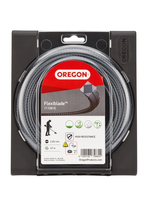 Oregon Flexiblade 111087E Serrated Heavy Duty Trimmer Line for Brambles and Undergrowth - Spool
