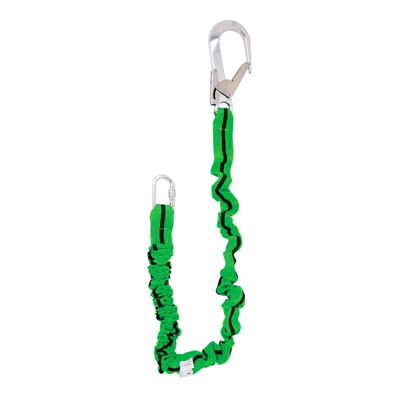 Miller Manyard Edge Man Shock-Absorbing Webbing 2M With Scaff Hook 63mm Opening, Polyester Webbing, CS20 Karabiner, Lightweight, 1017916 (1 Piece)