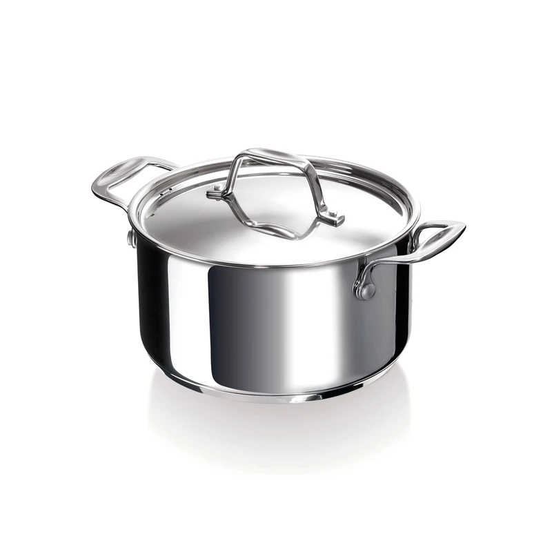 Beka Chef Stainless Steel Casserole with Lid 18 cm