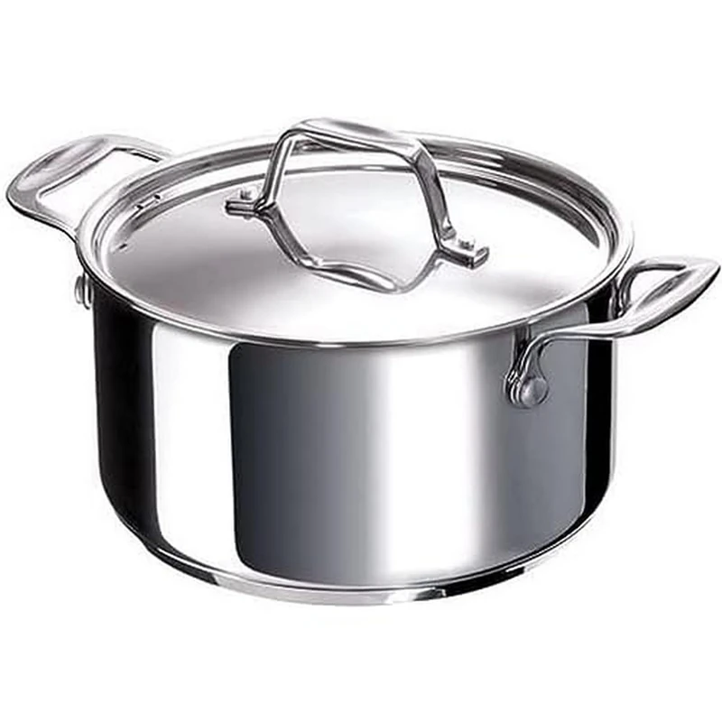 Beka Chef Stainless Steel Casserole with Lid 26 cm