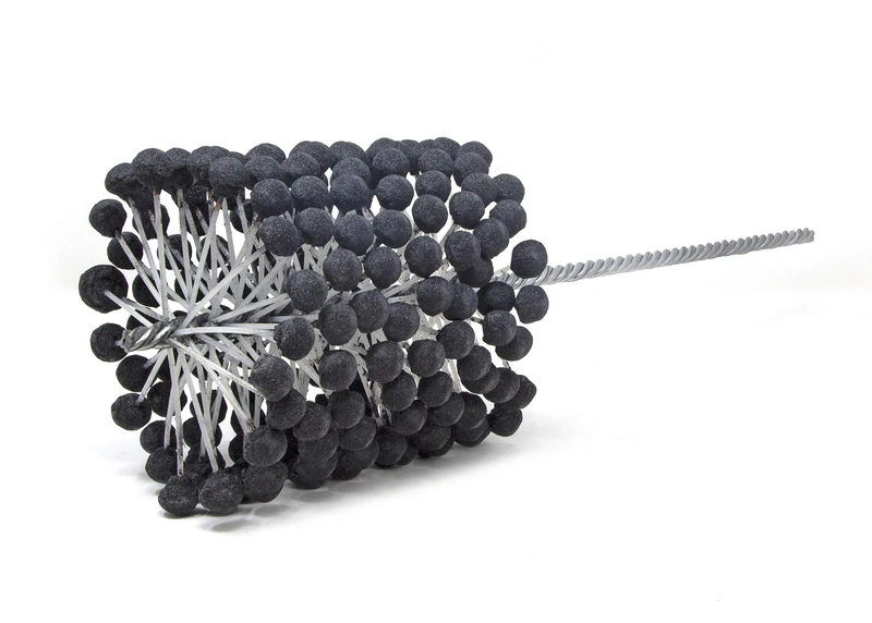 Brush Research FLEX-HONE Cylinder Hone, GBD Series, Silicon Carbide Abrasive, 6-1/2" (165 mm) Diameter, 120 Grit Size