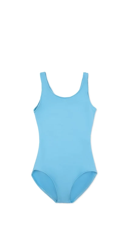 Capezio Women's Tank Leotard,Light Blue,Large